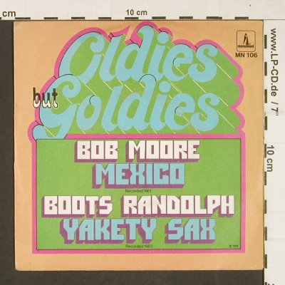 Moore,Bob / Boots Randolph: Mexico / Yakety Sax, Monument(MN 106), D, 1972 - 7inch - S9986 - 2,50 Euro