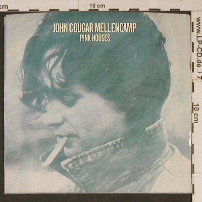 Cougar Mellencamp,John: Pink Houses/Serious Business, Riva(R 215), US, 1983 - 7inch - T1011 - 2,50 Euro