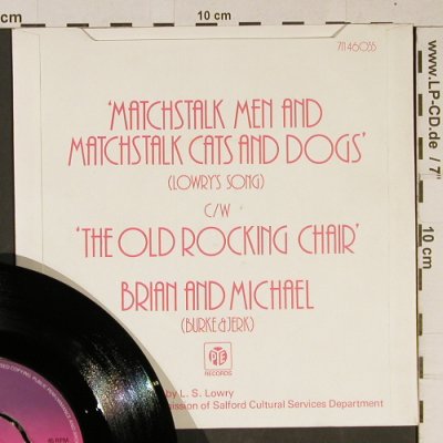 Brian & Michael: Matchstalk Men & Matchstalk Cats..., PYE(7N 46035), UK, 1977 - 7inch - T1014 - 2,50 Euro