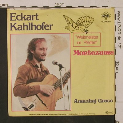 Kahlhofer,Eckart: Montezuma / Amazing Grace, m-/vg+, CNR(0030.261), D, 1980 - 7inch - T1188 - 2,50 Euro