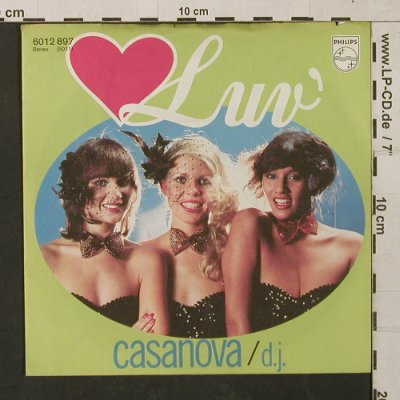 Luv: Casanova / d.j., Philips(6012 897), D, 1979 - 7inch - T1446 - 2,50 Euro