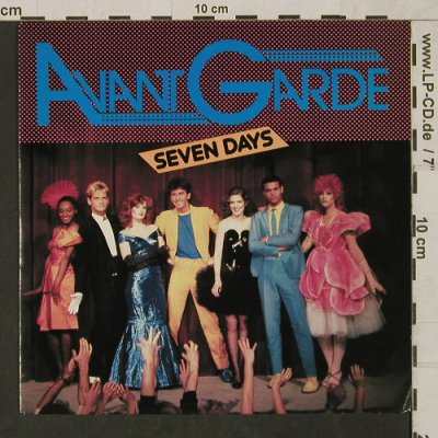 Avant Garde: Seven Days / Say Cheese, CBS(A 2456), NL, 1982 - 7inch - T1474 - 2,50 Euro