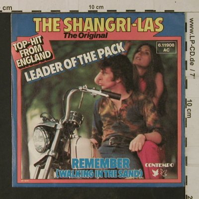 Shangri-Las: Leader Of The Pack, Contempo(6.11908 AC), D, 1976 - 7inch - T1936 - 3,00 Euro
