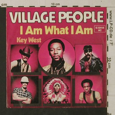Village People: I Am What I Am, Telefunken(6.12418 AC), D, 1979 - 7inch - T1940 - 3,00 Euro