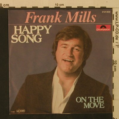 Mills,Frank: Happy Song / On The Move, Polydor(2121 432), D, 1980 - 7inch - T2101 - 1,50 Euro