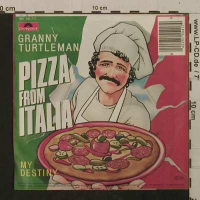 Turtleman,Granny: Pizza From Italia / My Destiny, Polydor(815 541-7), D, 1983 - 7inch - T2102 - 1,50 Euro