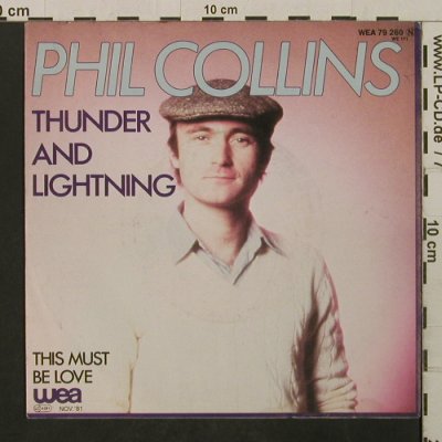 Collins,Phil: Thunder&Lightning/This Must Be Love, Atlantic(WEA 79 260), D, 1981 - 7inch - T2116 - 3,00 Euro