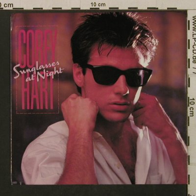 Hart,Corey: Sunglasses At Night / At The Dance, EMI(B-82 03), US, 1983 - 7inch - T2124 - 2,00 Euro