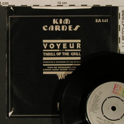 Carnes,Kim: Voyeur/ThrillOfTheGrill, Stoc, EMI(EA 143), UK, 1982 - 7inch - T2129 - 2,00 Euro