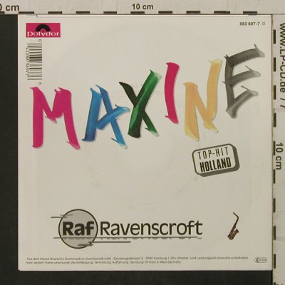 Ravenscroft,Raf: Maxine / New York, Polydor(883 687-7), D, 1986 - 7inch - T2130 - 1,50 Euro