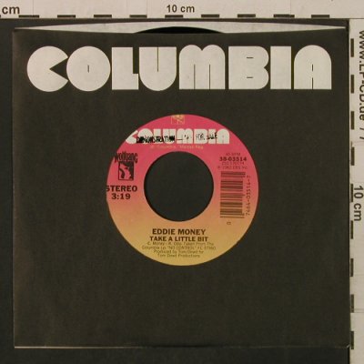 Money,Eddie: Take A LittleBit/KeepMyMotorRunnin', Columbia/Promo Stol(38-03514), US, FLC, 1982 - 7inch - T2182 - 2,00 Euro