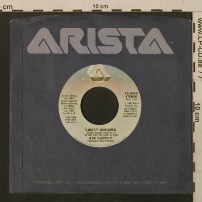 Air Supply: Sweet Dreams/Don't Turn Me Away,FLC, Arista(AS 0655), US, 1981 - 7inch - T2194 - 2,50 Euro
