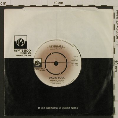 Soul,David: Silver Lady / Rider, FLC, Private St(PVT 115), UK, 1977 - 7inch - T2225 - 2,00 Euro