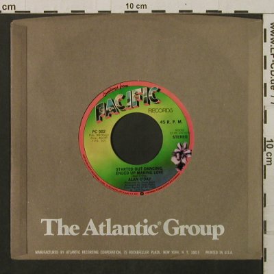 O'Day,Alan: Started Out Dancing / Angie Baby, Pacific(PC 002), US, FLC, 1977 - 7inch - T2245 - 2,00 Euro