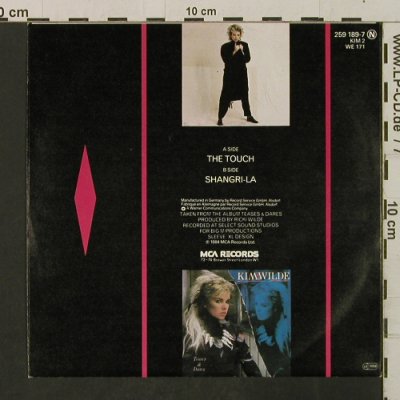 Wilde,Kim: The Touch / Shangri-La, MCA(259 189-7), D, 1984 - 7inch - T2359 - 3,00 Euro