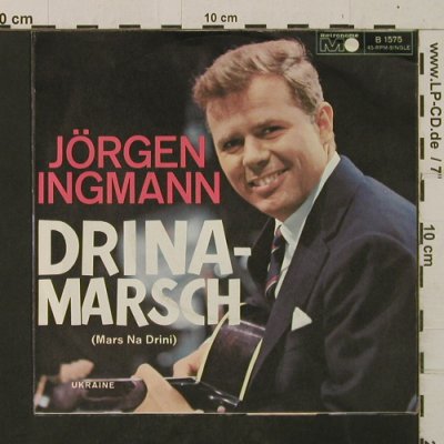 Ingmann,Jörgen: Drina-Marsch / Ukraine, vg+/m-, Metronome(B 1575), D,  - 7inch - T2467 - 2,00 Euro