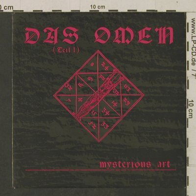 Mysterious Art: Das Omen 1 / Das Omen 1 (Inst.), CBS(654815 7), D, 1989 - 7inch - T2621 - 3,00 Euro