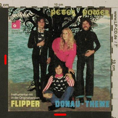 Power,Peter: Flipper / Donau-Theme, m-/VG+, BASF(AC 129 193), D, 1976 - 7inch - T2658 - 2,00 Euro