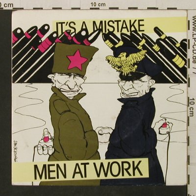 Men At Work: It's A Mistake /  Shintaro, Columbia(A-3475), NL, 1983 - 7inch - T2770 - 2,00 Euro
