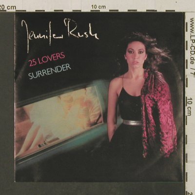 Rush,Jennifer: 25 Lovers /Surrender, CBS(A 4376), D, 1984 - 7inch - T3023 - 2,00 Euro
