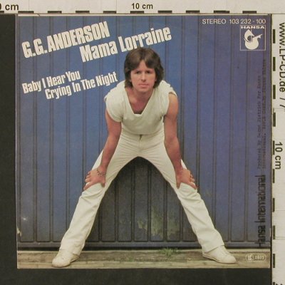 Anderson,G. G.: Mama Lorraine / Baby I Hear You..., Hansa(103 232), D, 1981 - 7inch - T3095 - 2,00 Euro