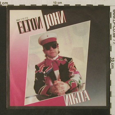 John,Elton: Nikita / The Man Who Never Died, Phonogram(884 173-7), D, 1985 - 7inch - T3123 - 2,00 Euro