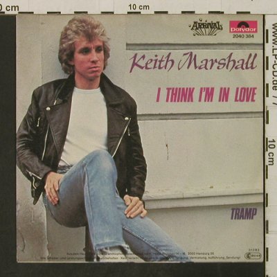Marshall,Keith: I Think I'm In Love / Tramp, Polydor(2040 384), D, 1982 - 7inch - T3153 - 2,50 Euro