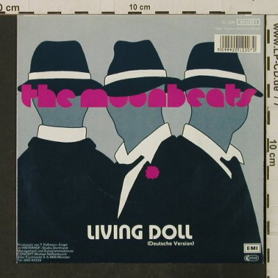 Moonbeats: Living Doll / Moonbeat's Swing, EMI(20 1220 7), EEC, 1986 - 7inch - T3190 - 2,50 Euro