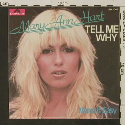Hart,Mary Ann: Tell Me Wwhy / Make It Easy, Polydor(2042 362), D, 1981 - 7inch - T3218 - 2,00 Euro