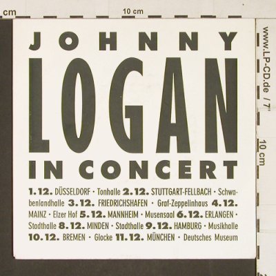 Logan,Johnny: Stay / When your woman cries,Promo, Epic(PRO 423), NL, 1987 - 7inch - T321 - 2,00 Euro
