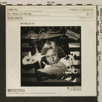 Griffin,Peter: Inside Out / Fly-Home Is In The Sky, Electrola(006-46 502), D, 1981 - 7inch - T3235 - 1,50 Euro