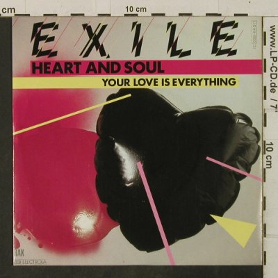 Exile: Heart And Soul/Your Love Is Everyth, RAK(008-64 511), D, 1981 - 7inch - T3464 - 2,50 Euro