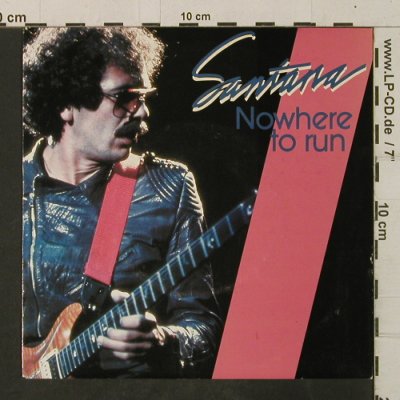 Santana: Nowhere To Run / Nueva York, CBS(A 3018), NL, 1982 - 7inch - T3524 - 3,00 Euro