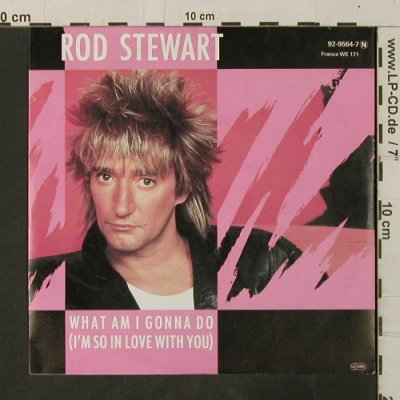 Stewart,Rod: What Am I Gonna Do.../Dancin'Alone, WB(92-9564-7), D, 1983 - 7inch - T3547 - 2,50 Euro