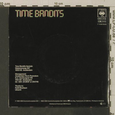 Time Bandits: I'm Only Shooting Love / Only Lover, CBS(A 3736), NL, 1983 - 7inch - T3599 - 2,50 Euro
