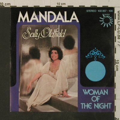 Oldfield,Sally: Mandala/Woman Of The Night, Bronze(102 357-100), D, 1980 - 7inch - T3615 - 2,50 Euro