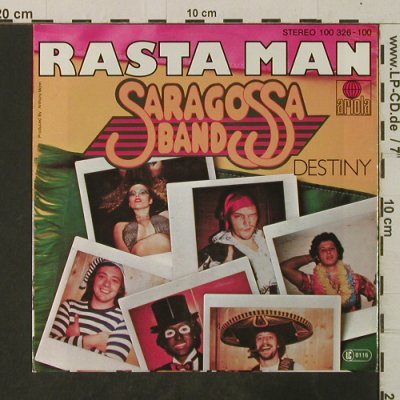 Saragossa Band: Rasta Man / Destiny, Ariola(100 326-100), D, 1979 - 7inch - T3732 - 2,50 Euro