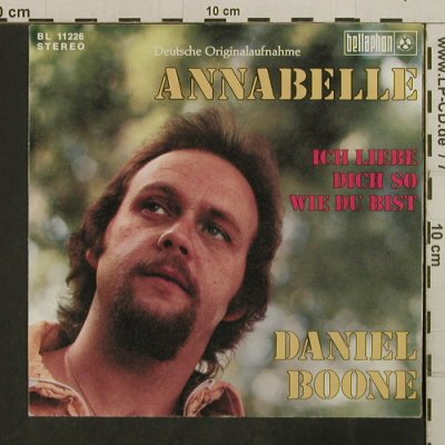 Boone,Daniel: Annabelle, Bellaphon(BL 11226), D,  - 7inch - T3793 - 2,00 Euro
