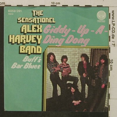 Harvey Band,Alex: Giddy-Up-A-Ding Dong, Vertigo(6059 091), D,  - 7inch - T4063 - 4,00 Euro