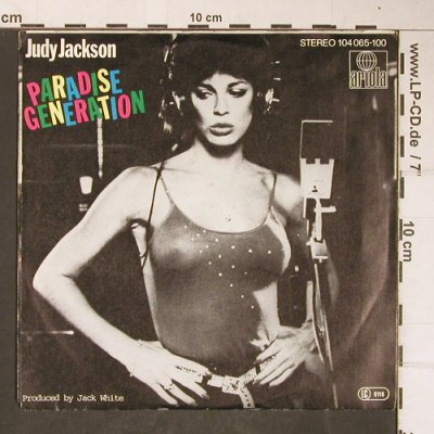 Jackson,Judy: Paradise Generation, Ariola(104 065-100), D, 1982 - 7inch - T4111 - 3,00 Euro