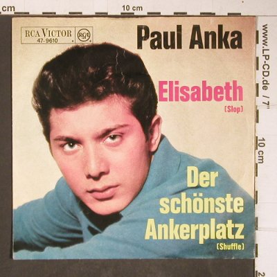Anka,Paul: Elisabeth/Der schönste Ankerplatz, RCA(47-9610), D,VG-/vg+,  - 7inch - T4140 - 3,00 Euro