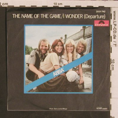 Abba: The Name of the Game, Polydor(2001 742), D, 1977 - 7inch - T4498 - 4,00 Euro