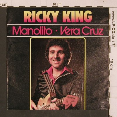 King,Ricky: Manolito / Vers Cruz, Epic(EPC 7270), D, 1979 - 7inch - T4537 - 2,50 Euro
