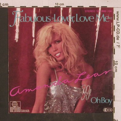 Lear,Amanda: Fabulous "Lover, Love Me", Ariola(100899-100), D, 1979 - 7inch - T4545 - 3,00 Euro