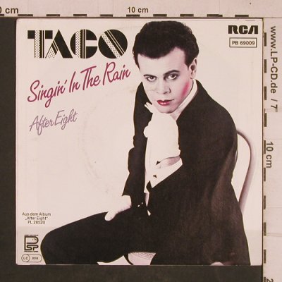 Taco: Singin' in the Rain, m-/vg+, RCA(PB 69009), D, 1982 - 7inch - T4607 - 2,50 Euro