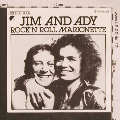 Jim and Ady: Rock'n'Roll Marionette, EMI(C006-06 141), D, 1976 - 7inch - T4639 - 3,00 Euro