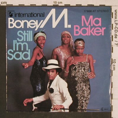 Boney M.: Ma Baker, Hansa(17 888 AT), D, 1977 - 7inch - T4643 - 2,50 Euro