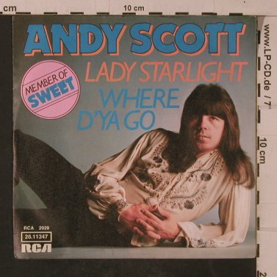 Scott,Andy: Lady Starlight, RCA(26.11347), D, 1975 - 7inch - T4696 - 3,00 Euro