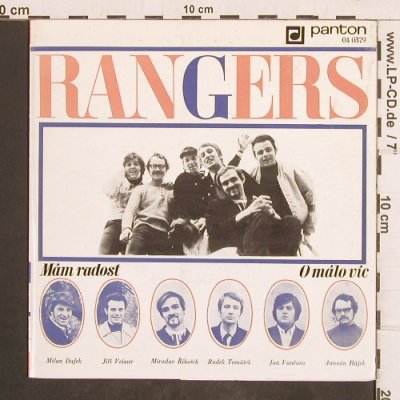 Rangers: Mam radost / O malo vic, Foc, Panton(04 0379 h), CZ, 1971 - 7inch - T4994 - 3,00 Euro