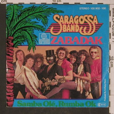 Saragossa Band: Zabadak, Ariola(100 902-100), D, 1979 - 7inch - T5255 - 3,00 Euro